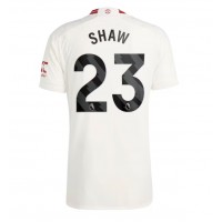 Manchester United Luke Shaw #23 Tredje Tröja 2023-24 Korta ärmar